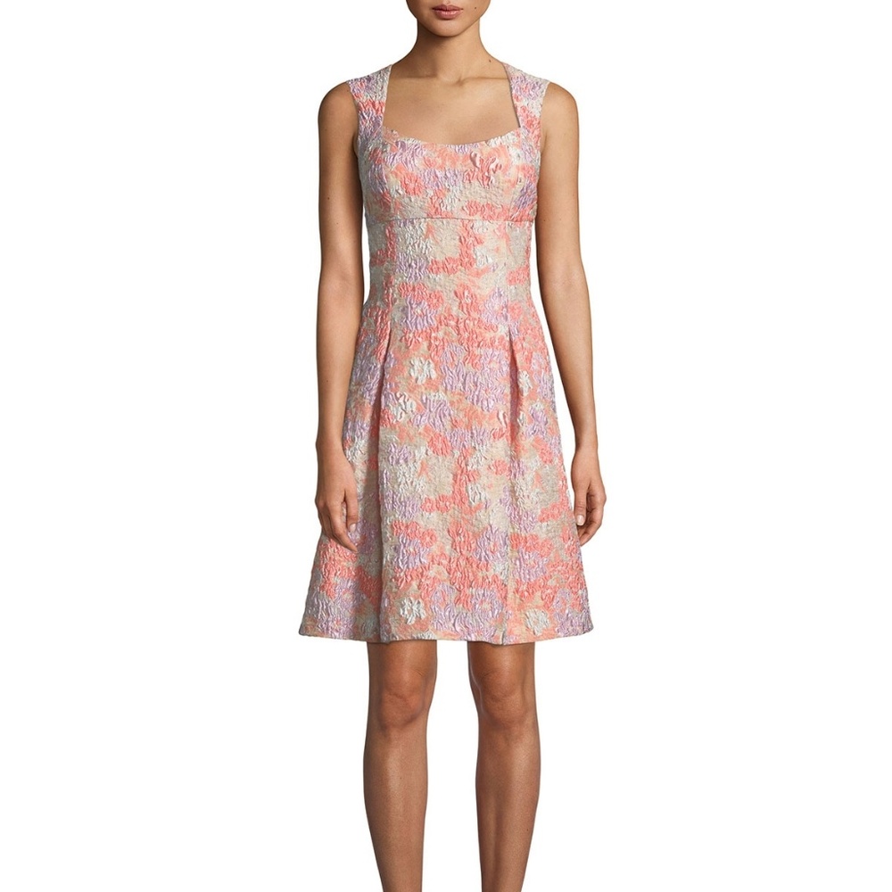 Aidan Mattox Floral Brocade Dress NWT